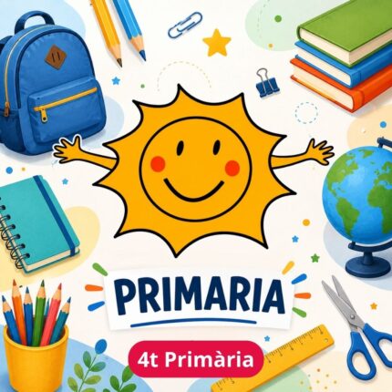 Material escolar + quota AMPA – 4t de Primària.