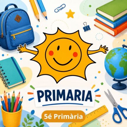 Material escolar + quota AMPA – 5é de Primària.